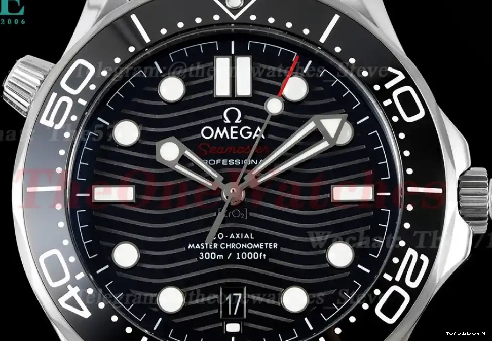 Asia SS ORF 300m Seamaster 2018 Black SS 8800 0429